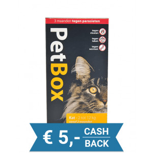 Afbeelding PetBox Kat 2 tot 12 kg Per verpakking door Brekz.nl