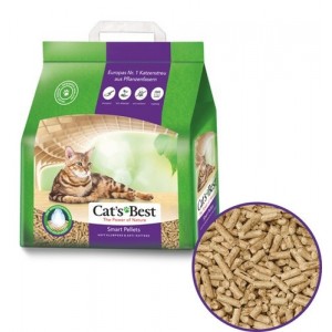 Afbeelding Cat's Best Smart Pallets kattengrit 5 liter door Brekz.nl