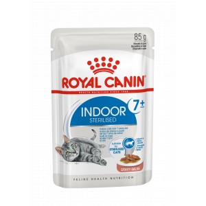 Royal Canin Indoor 7+ Sterilised in gravy natvoer kat (85 g) 2 dozen (24 x 85 g)