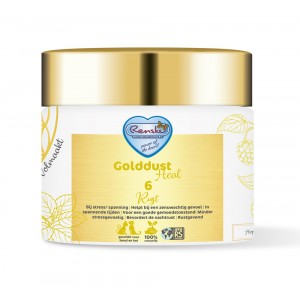 Afbeelding Renske Golddust Heal 6 Rust - Voedingssupplement 500 gram door Brekz.nl