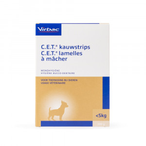 Virbac C.E.T. Kauwstrips hond tot 5 kg (200 g) 3 x 200 g