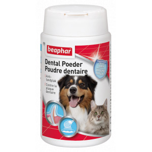 Afbeelding Beaphar Dental Poeder voor hond en kat 2 x 75 gram door Brekz.nl