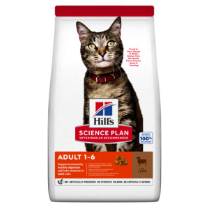 Hill's Adult met lam kattenvoer 2 x 10 kg