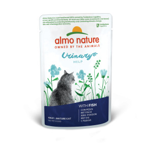 Almo Nature Urinary Help met vis natvoer kat (70 g) 60 x 70 g