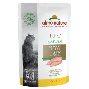 Almo Nature HFC Natural kipfilet natvoer kat (55 g) 12 x 55 g