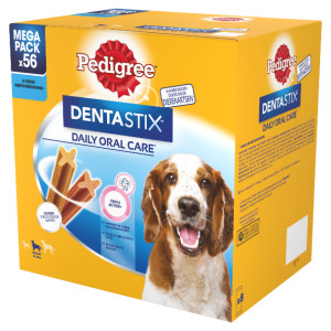 Pedigree Dentastix Medium hondensnack 10-25 kg 56 stuks