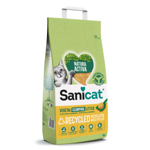 Sanicat ma?s klontvormende kattenbakvulling 3 x 6 liter