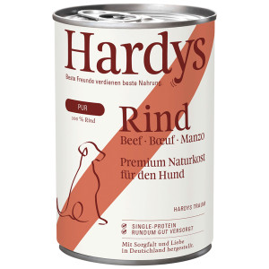 Hardys Pure rund natvoer hond 2 trays (12 x 800 g)