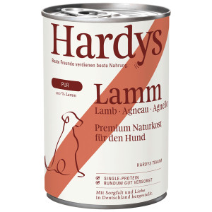 Hardys Pure lam natvoer hond 4 trays (24 x 800 g)