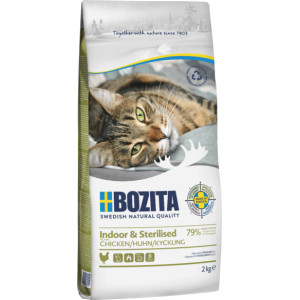 Bozita Indoor & Sterilised kattenvoer 2 x 10 kg