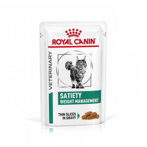 Royal Canin Veterinary Satiety Weight Management natvoer kat 2 dozen (24 x 85 g)