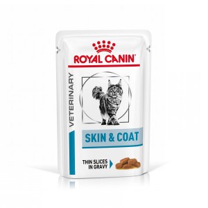 Royal Canin Veterinary Skin & Coat natvoer kat 4 dozen (48 x 85 g)