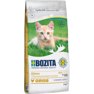 Bozita Kitten graanvrij kattenvoer 2 x 2 kg