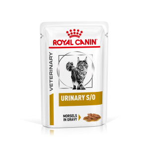 Royal Canin Veterinary Urinary S/O Morsels in Gravy natvoer kat 2 dozen (24 x 85 g)