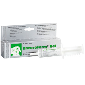 Enteroferm Gel voor de hond 2 x 20 ml