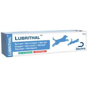 Lubrithal Ooggel voor hond en kat 10 gr 3 x 10 g