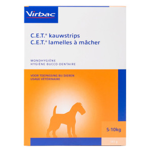 Virbac C.E.T. Kauwstrips hond tot 10 kg 3 x 141 g