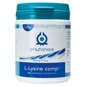 Phytonics L-Lysine comp voor hond en kat 3 x 100 g