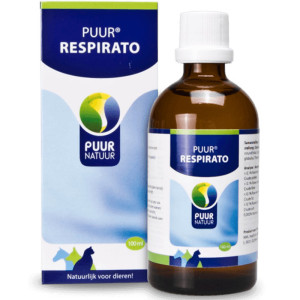 Puur Respirato (luchtwegen) voor hond, kat en paard 100 ml