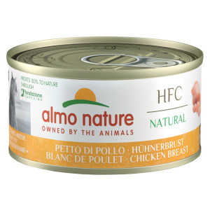 Almo Nature HFC Natural kippenborst natvoer kat (70 g) 18 x 70 g