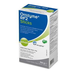 Orozyme RF2 dental sticks S voor de hond 28 x 13 g