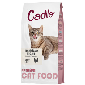 Cadilo Sterilised Light - premium kattenvoer 2 x 7 kg