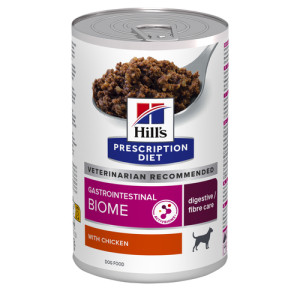 Hill&apos;s Prescription Diet Gastrointestinal Biome Digestive Care nat hondenvoer met kip blik 2 trays (24 x 370 g)