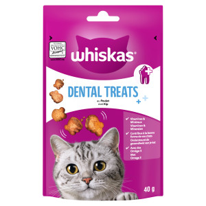 Whiskas Dental Treats met kip kattensnacks Per 5